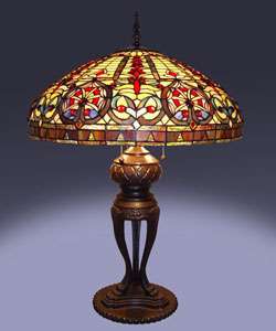 Tiffany style Emperor Table Lamp  