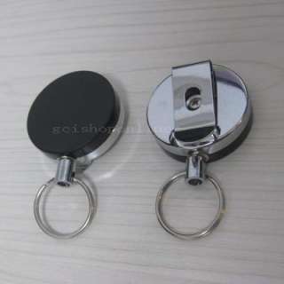 10 X 2 Pull Reel Key Chain Retractable Badge Card 5CM  