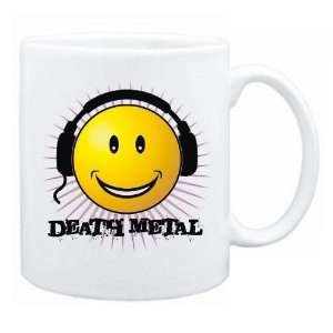    New  Smile , I Listen Death Metal  Mug Music: Home & Kitchen
