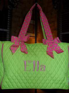 Personalized Quilted Diaper Bag    You Create It   