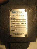 NEW SAE Vickers Adjustable Pressure Relief Valve Regulator CS10 120gpm 