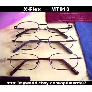   Spectacles Frames Flex Titanium Eyeglass Mt910 Glass Black Color