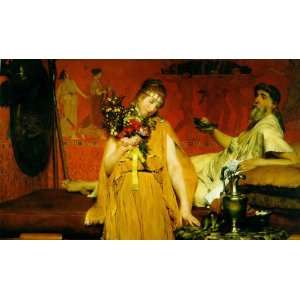  Acrylic Keyring Alma Tadema Between Hope and Fear