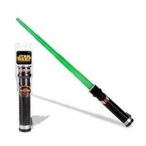   of the Sith   Basic Lightsaber Green with Black Handle Toys & Games