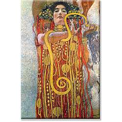 Gustav Klimt Hygeia Canvas Art  Overstock