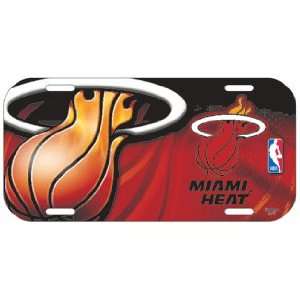  NBA Miami Heat High Definition License Plate *SALE 