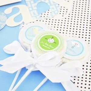 Something Sweet Baby Personalized Lollipop Favors