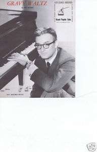   WALTZ 1963 PIANO ORGAN ACCORDION STEVE ALLEN ON COVER SHEET MUSIC