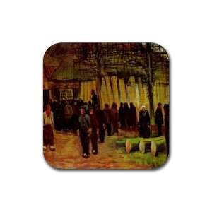  Lumber Sale By Vincent Van Gogh Square Coasters Office 