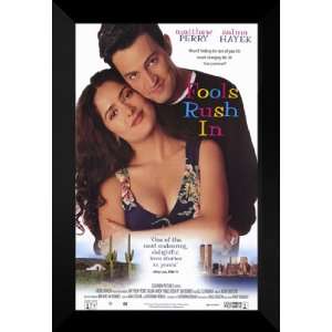  Fools Rush In 27x40 FRAMED Movie Poster   Style B 1996 
