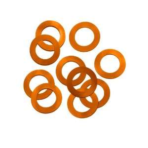  Polyester Arbor Shim, Amber, L P 377, 0.001 Thick, 1/2 