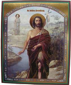 John the Baptist, Orthodox Icon  