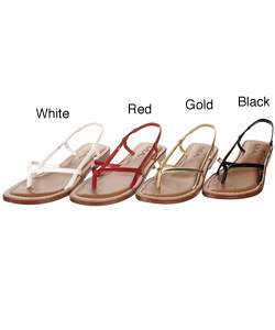 MIA Island Womens Flat Thong Sandals  Overstock