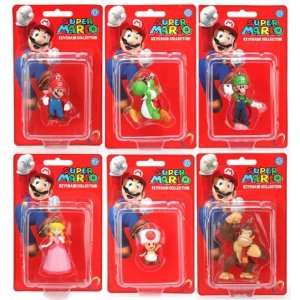  Super Mario Key Chain Collection [Set of 6] Toys & Games