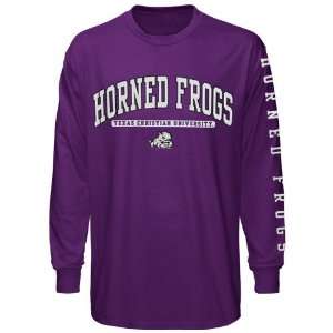  Texas Christian Horned Frogs (TCU) Purple Mascot Bar Long 