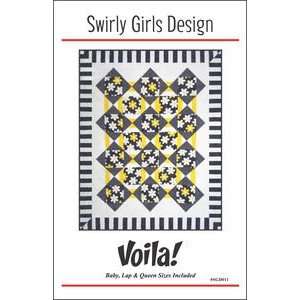   Quilting Voila Pattern by Swirly Girls Design Arts, Crafts & Sewing