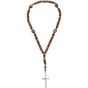 Olive Wood Beads Rosary Handmade Catholic Jewelry  