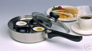 NORPRO Stainless Steel Fry Pan And Egg Poacher Set 028901006679  