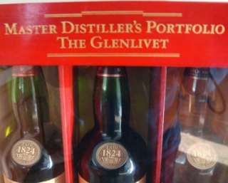 The Glenlivet Master Distillers Portfolio Scotch Whisky Collector Set 