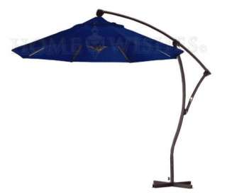 New 9 Cantilever Patio Market Sunbrella Umbrella Navy  
