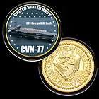 USS George H.W. Bush (CVN 77) GP Challenge Coin 156