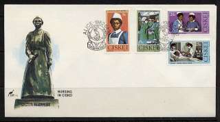 BEAUTIFUL NURSING STAMPS ON A CACHETED FIRST DAY COVER!  