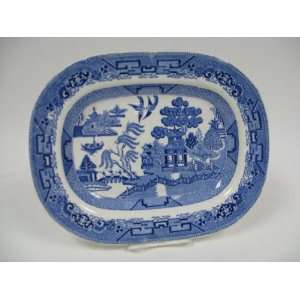 Blue Willow Ridgway Platter