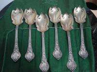 Set of 6 D C Dusenberry and Son Sterling Silver Spoons  