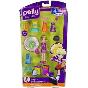   + Sssnaxophone Fashions: Polly Pocket Pop n Lock Fashion Playset