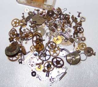 Affordable 2.5g Pieces BEST Lot GEARS Steampunk Watch Parts Movements 