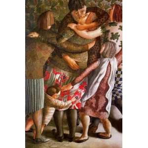   Oil Reproduction   Stanley Spencer   32 x 48 inches   Hilda Welcomed