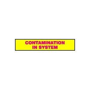  MESSAGE INSERT CONTAMINATION IN SYSTEM 1.5X8 Sign