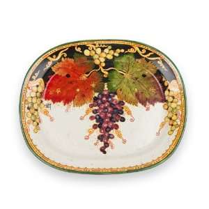  Pottery, Ornator Collection   Leona, Rectangular platter, Vitti