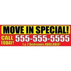  Apartment Complex Banner   Custom Move in Special 3ftx10ft 