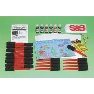  Color Splash Batik Art Craft Kit (Makes 24) Toys & Games