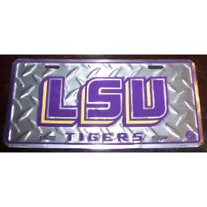  LSU LOUISIANA STATE TIGERS LICENSE PLATE: Everything Else