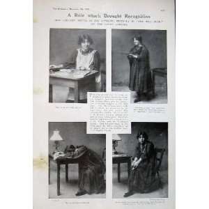   1905 Dorothy Minto Wild Duck Court Theatre Woman Desk