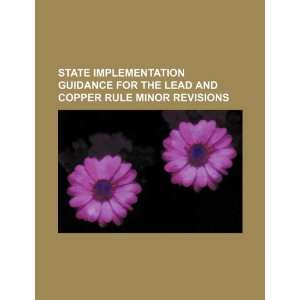  State implementation guidance for the lead and copper rule 