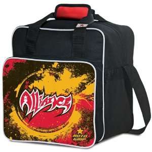  Roto Grip Alliance Single Ball Tote Red/Gold/Blk Sports 