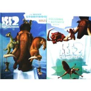  The Meltdown Official Movie Book/Ice Age2 Coloring and Activity Book 
