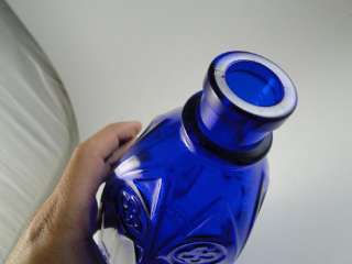 Vintage Carters Cobalt Blue Cathedral Bottle Master Ink Antique 