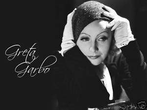 Shirt Iron On Transfer  5X7  Greta Garbo  