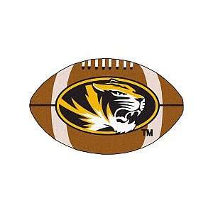  Fanmats Missouri Tigers Football Shaped Mats: Automotive