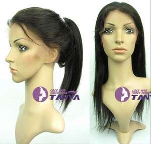 16 Silky Straight #2 _100% Indian Remy Human Hair Full Lace Wig high 