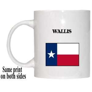  US State Flag   WALLIS, Texas (TX) Mug 
