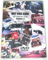 HOT ROD SURF All Steel All Real Vol. 1 DVD w/ Shop Rag  