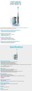 New PHILIPS HX 6972 Sonicare Flex Electric Toothbrush  