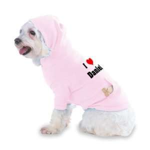  I Love/Heart Daniel Hooded (Hoody) T Shirt with pocket for 