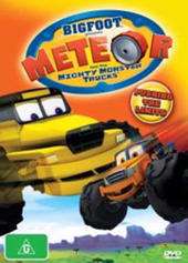 BIGFOOT PRESENTS   METEOR & THE MIGHTY MONSTER TRUCKS PUSHING THE 