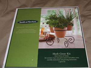 SMITH & HAWKEN HERB GROW KIT BASIL, CHIVES & PARSLEY  